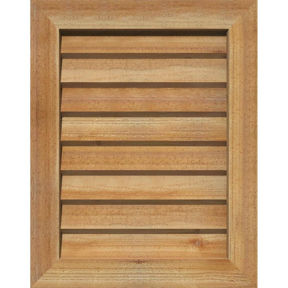 28x22W x 16x22H Vertical Gable Vent U87187