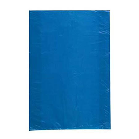 Blue Plastic Merchandise Bags - Case of 500 B5267