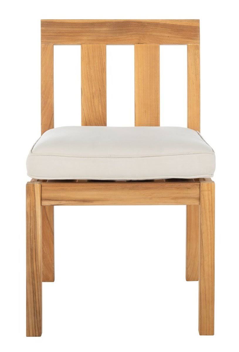 Teak Dining Chair Natural Set of 2 O619964
