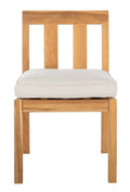 Teak Dining Chair Natural Set of 2 O619964