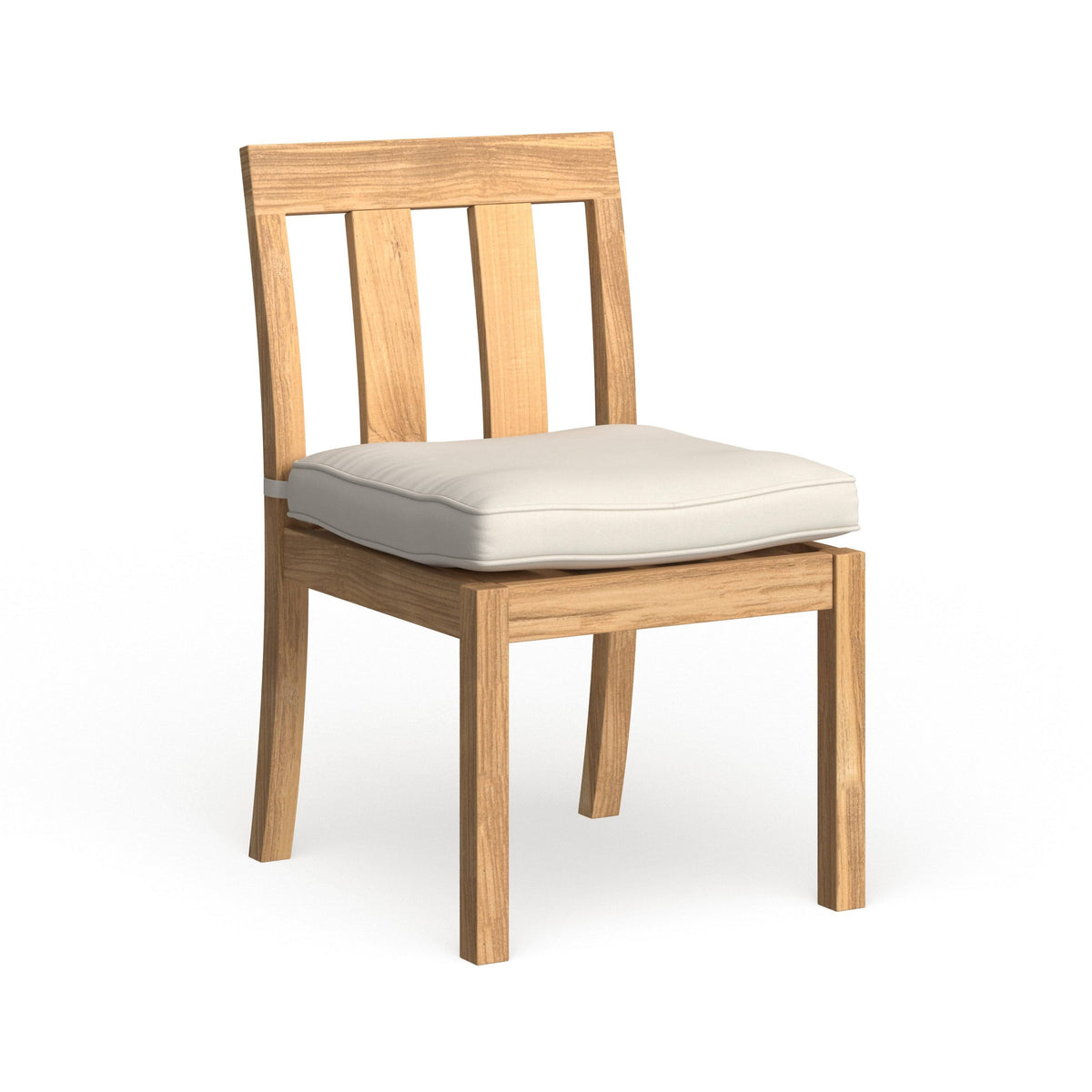 Teak Dining Chair Natural Set of 2 O619964