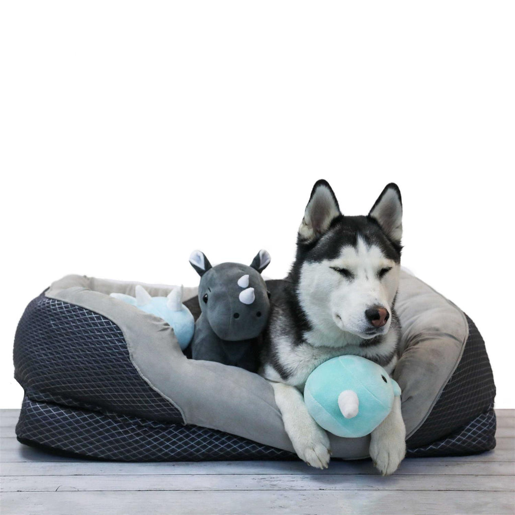 Gray Orthopedic Dog Bed B600