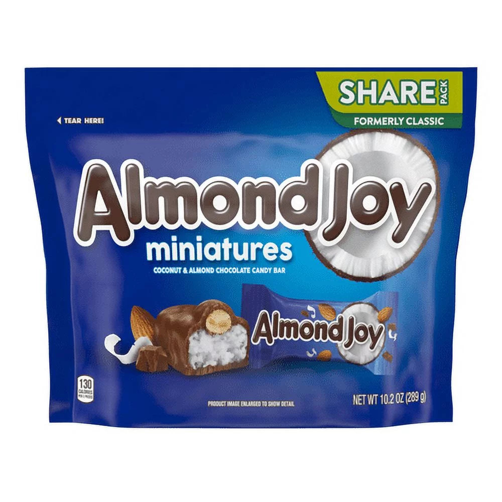 Almond Joy Miniature Chocolates 10.2oz Pack of 3 B87264