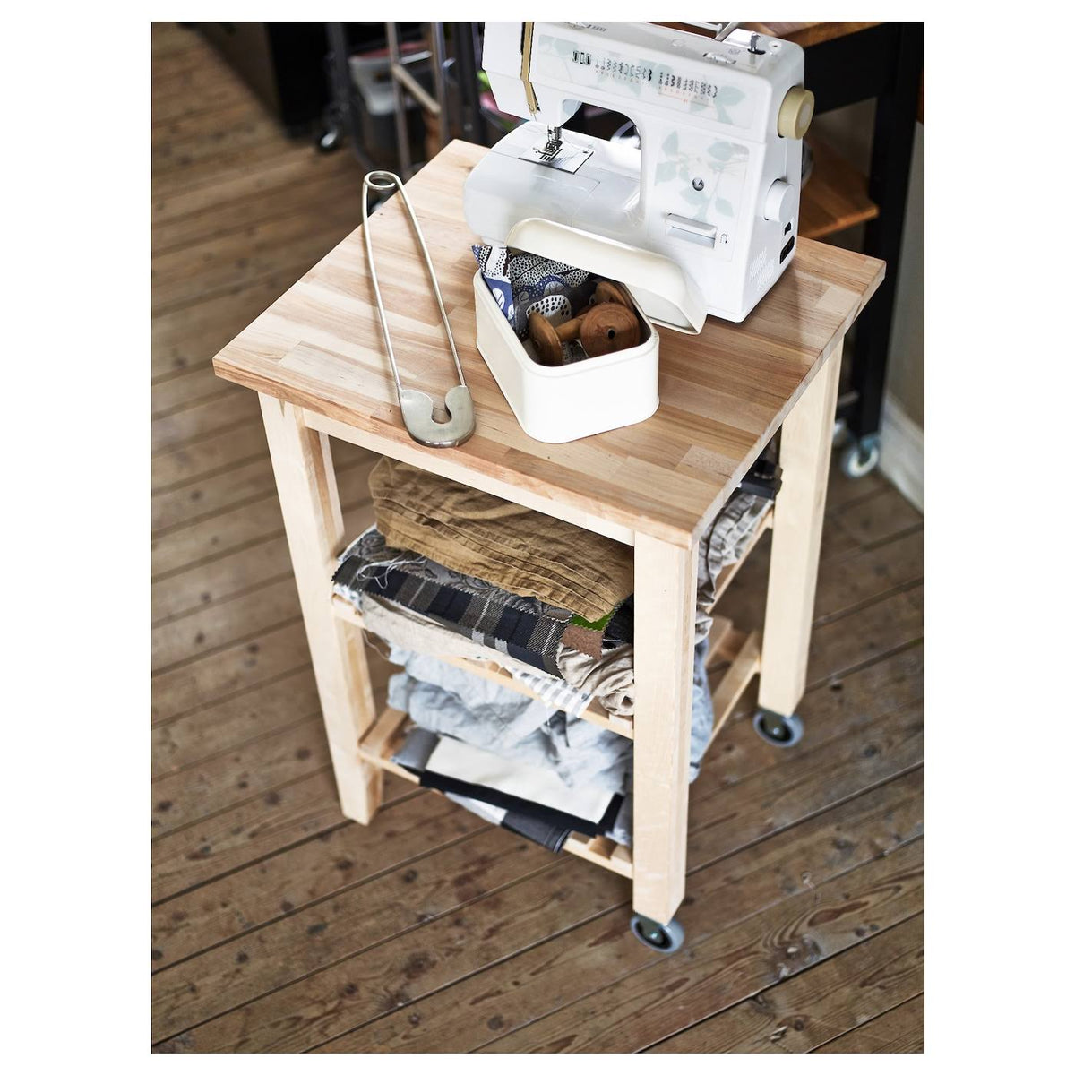 Birch Kitchen Cart Z91311