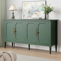 Black 4 Door Wood Console Cabinet J22428