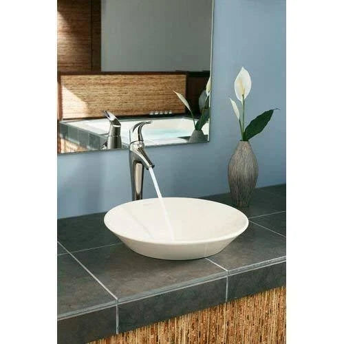 Conical Bell 17x22 Vessel Bathroom Sink - Almond R8845