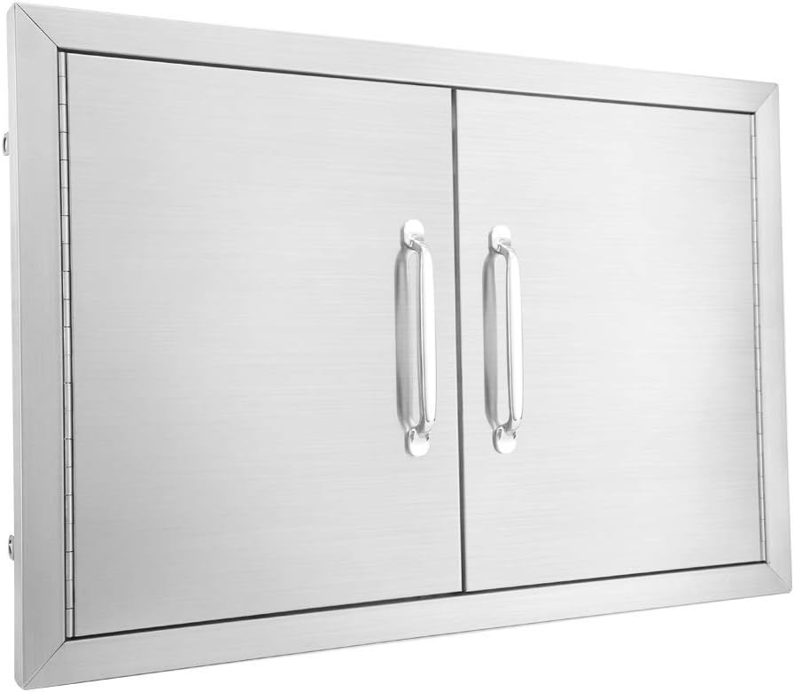 39 W X 26 H Stainless Steel Double Access Door K9890