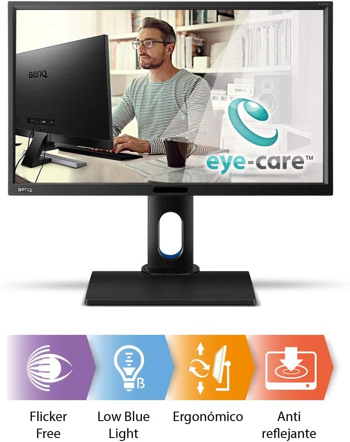 24 inch QHD 1440p IPS Monitor, Black L185