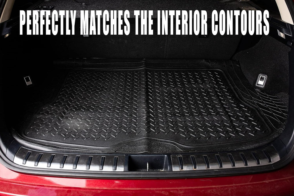 Black Rubber Trunk Mat 44'' x 54.3'' C5176