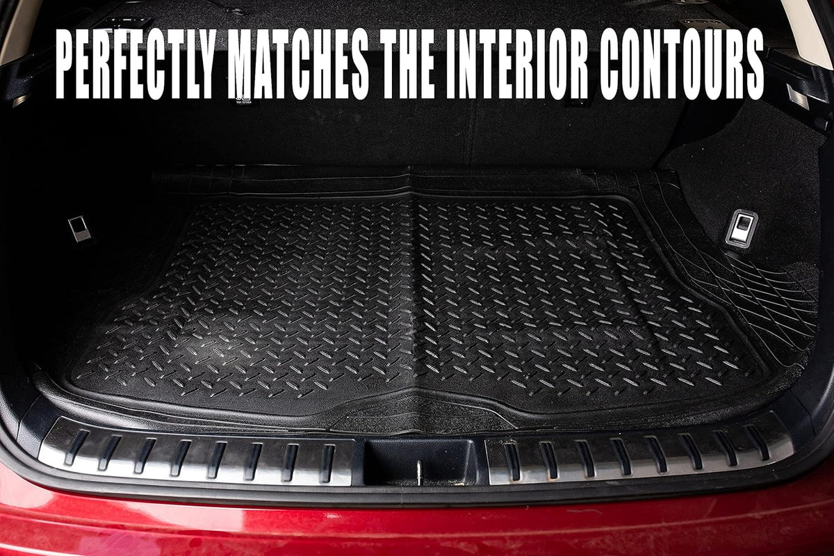 Black Rubber Trunk Mat 44'' x 54.3'' C5176