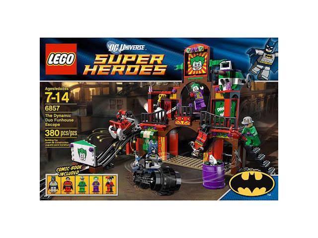 LEGO DC Comics Super Heroes 6857 - The Dynamic Duo Funhouse Escape I12721