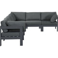 Grey Outdoor Patio Modular Sectional C8105