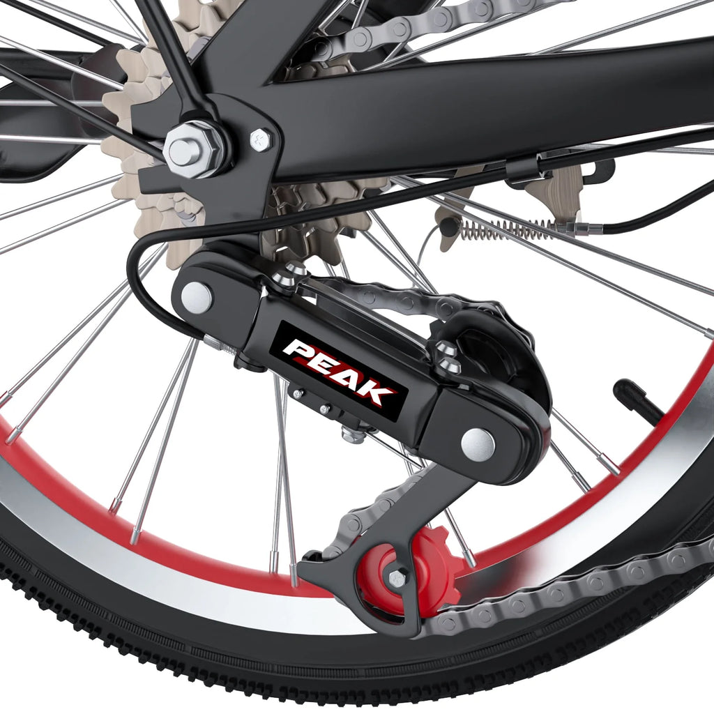 7 Speed Folding Bike with Carbon Steel Frame Z821348