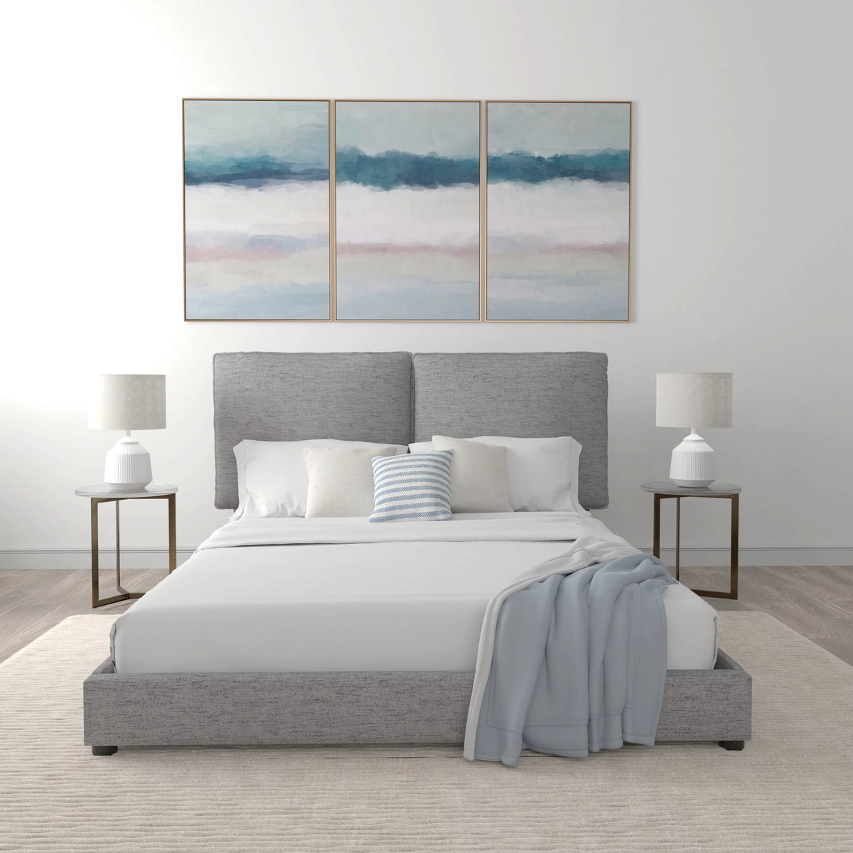 Queen Platform Bed V3020