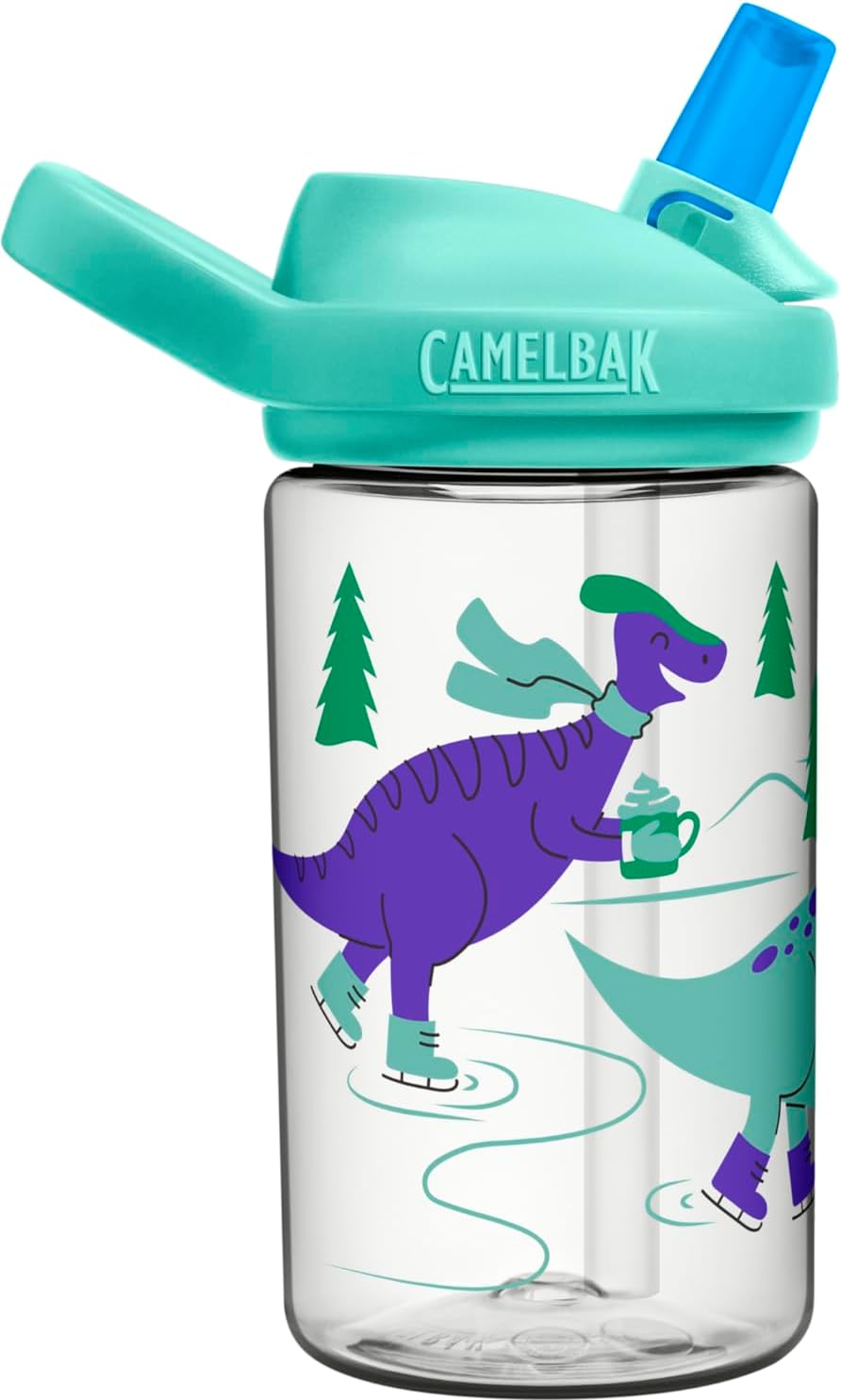 14 oz Kids Water Bottle with Straw Top S42253