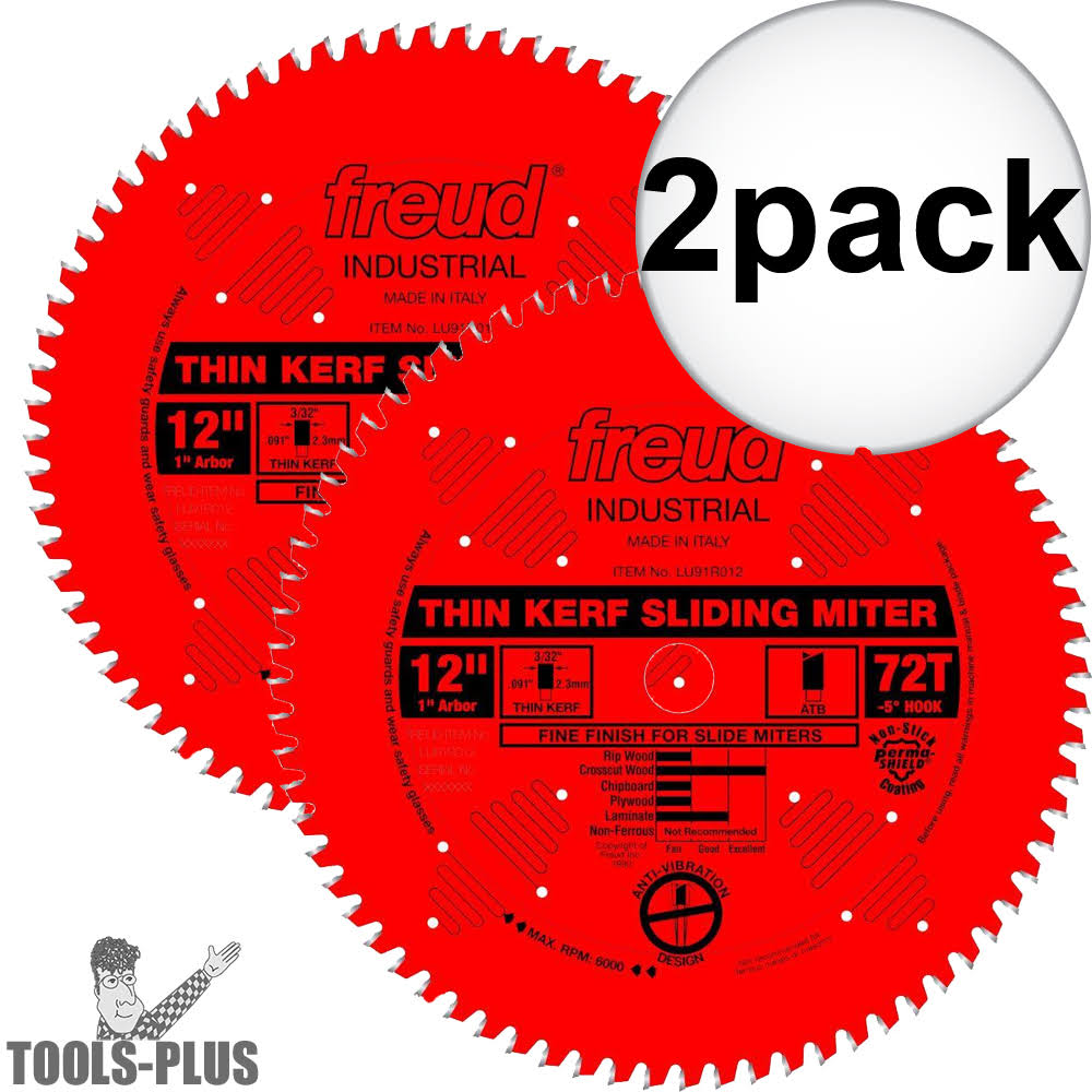 12x22 Thin Kerf Sliding Compound Miter Saw Blade B85927