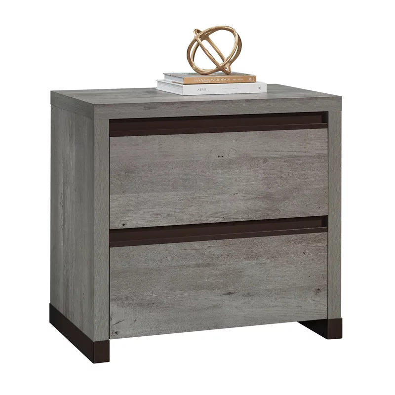 Contemporary Engineered Wood Lateral File in Mystic Oak D3996