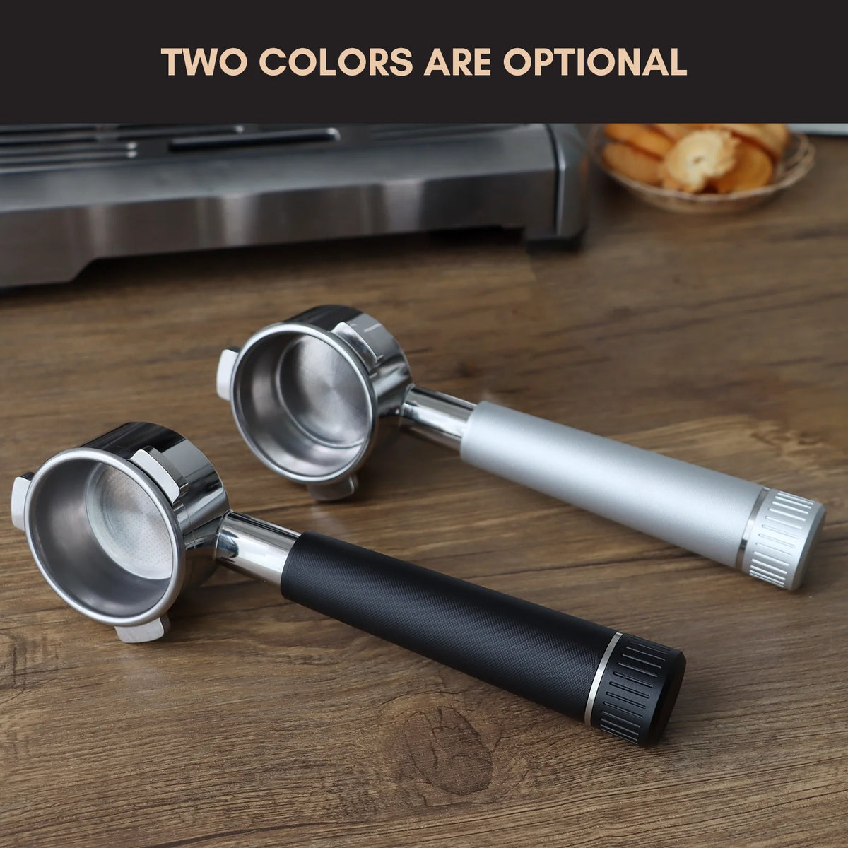 Bottomless Portafilter 54mm with Stainless Steel Head Q54200