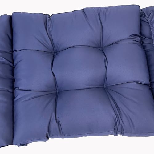 Water Resistant High Back Chair Cushion with Ties Y8687