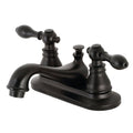 Matte Black 4x22 Centerset Bathroom Faucet R967676
