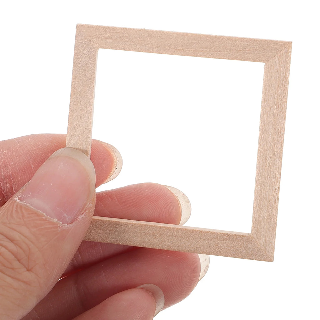 10 Pcs Solid Wood Doll House Miniature Kit J946287