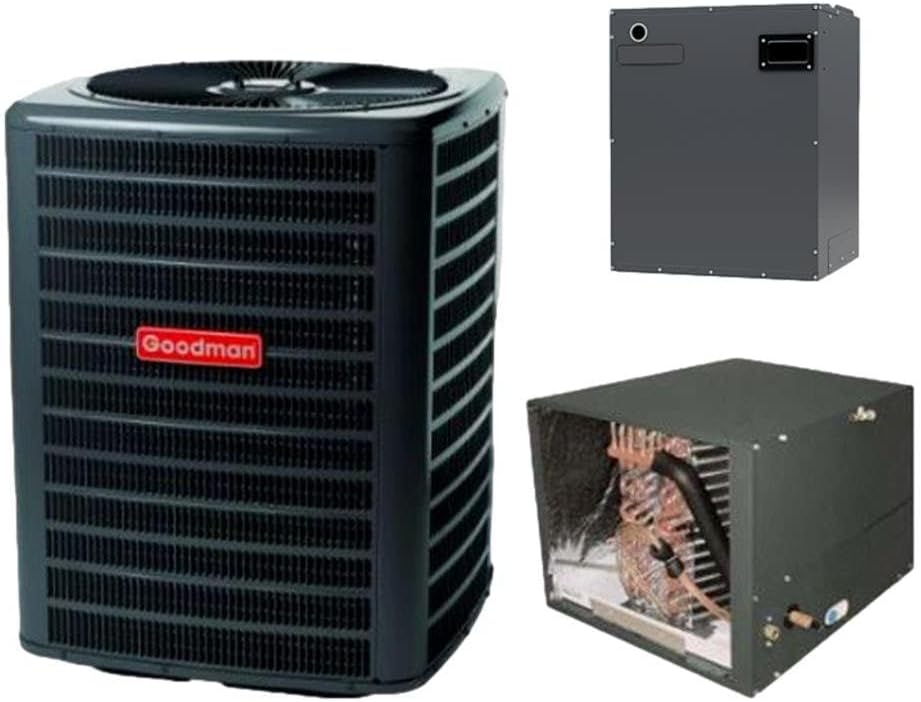 2 TON 14.5 SEER2 Horizontal AC Only system with blower and coil R767319