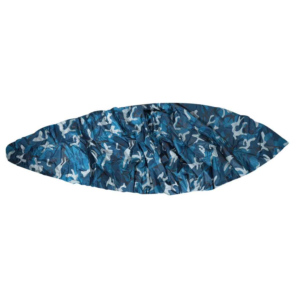 Blue Camouflage Waterproof Kayak Cover 16.8ft-18.2ft O28715