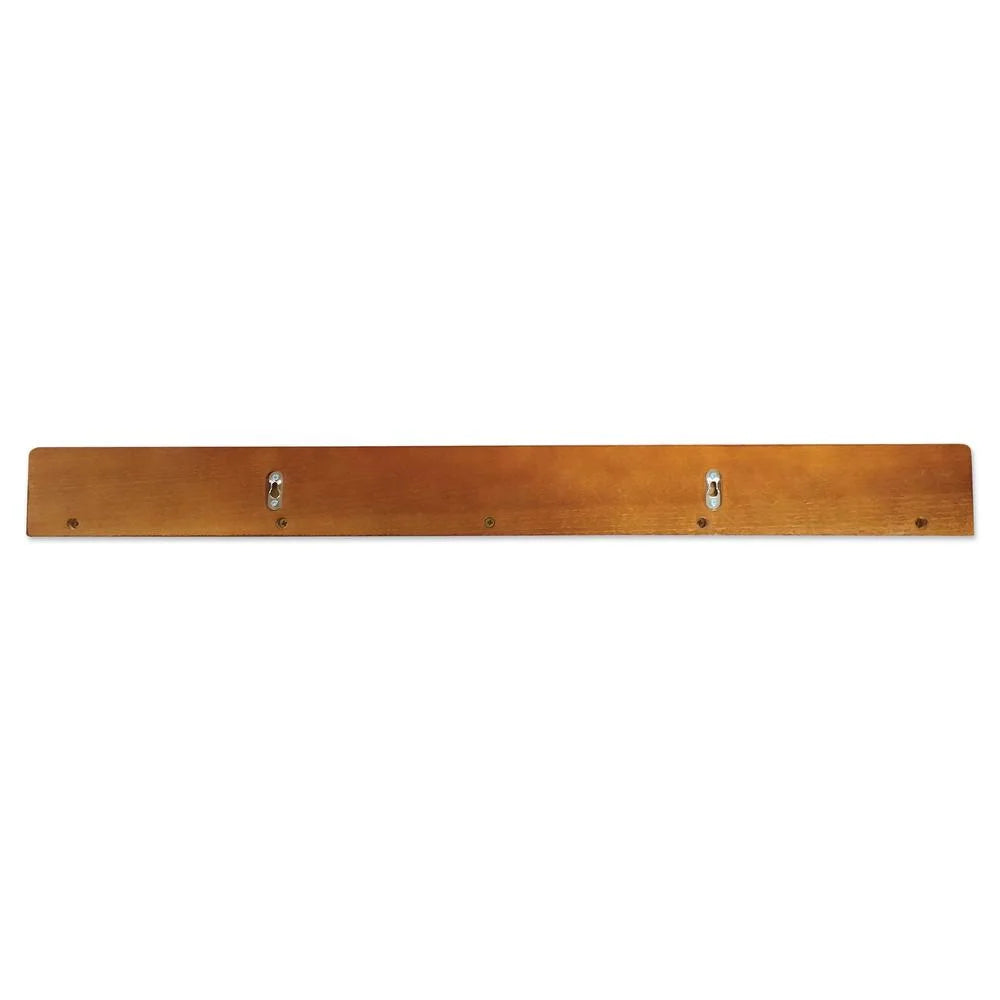 Solid Wood Cue Rack with Black Finish D76452