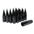 32 PC 14x2.0 Black Spike Lug Nuts B49707