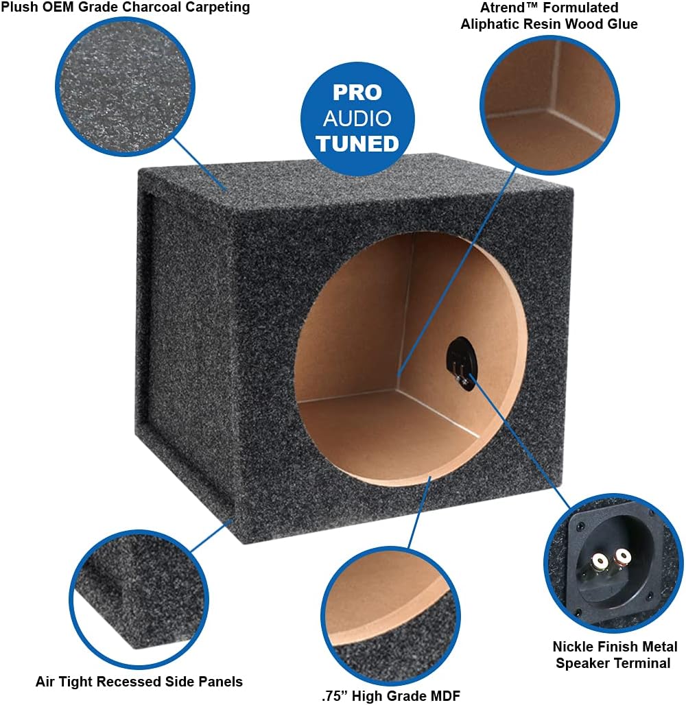 12” Dual Vented Subwoofer Enclosure Q33410