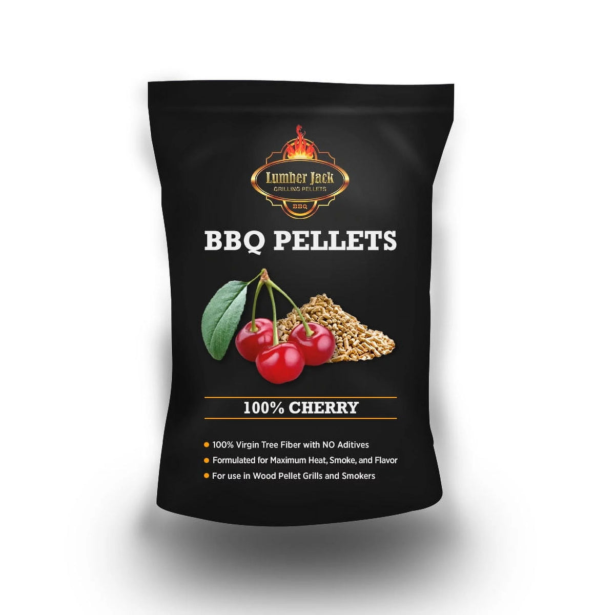 100% Cherry BBQ Grilling Pellets F916481