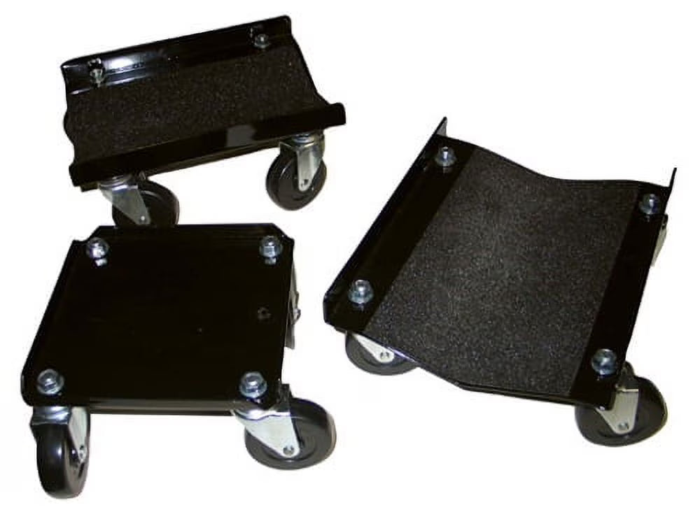 3 Piece Heavy Duty Swivel Snowmobile Dollies Y486