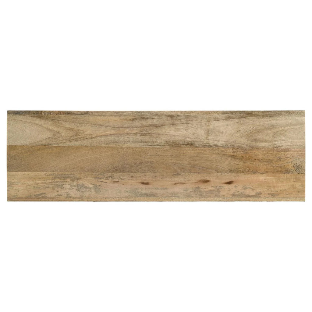46 Inch Brown Mango Wood Console Table I20403