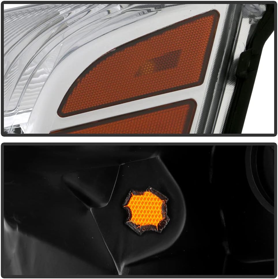2004-2015 Nissan Titan Armada Headlights Replacement Driver + Passenger H98756