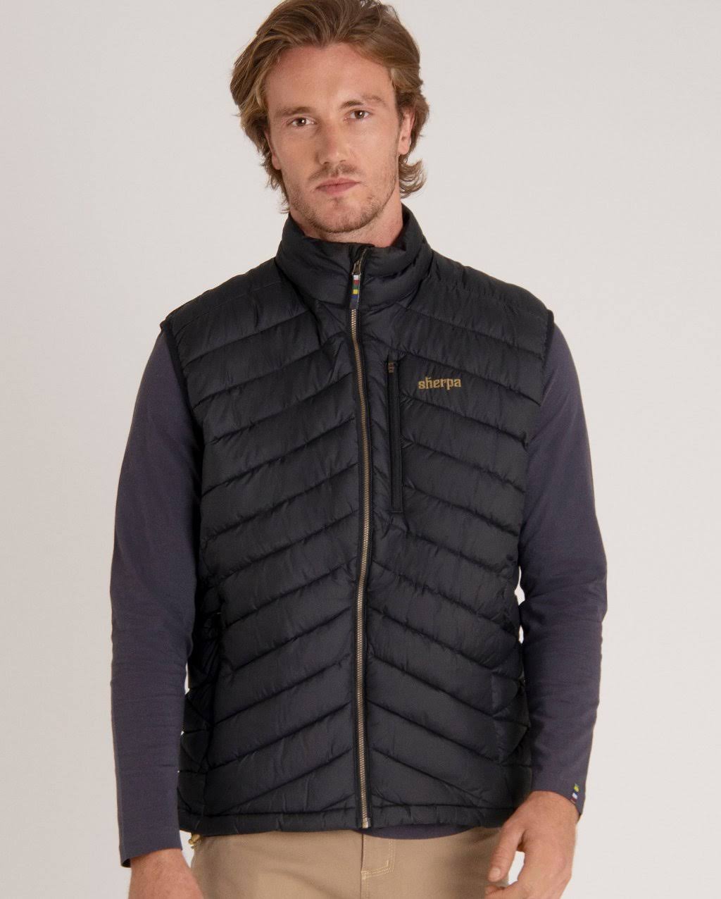 Black M Featherless Down Vest E4047