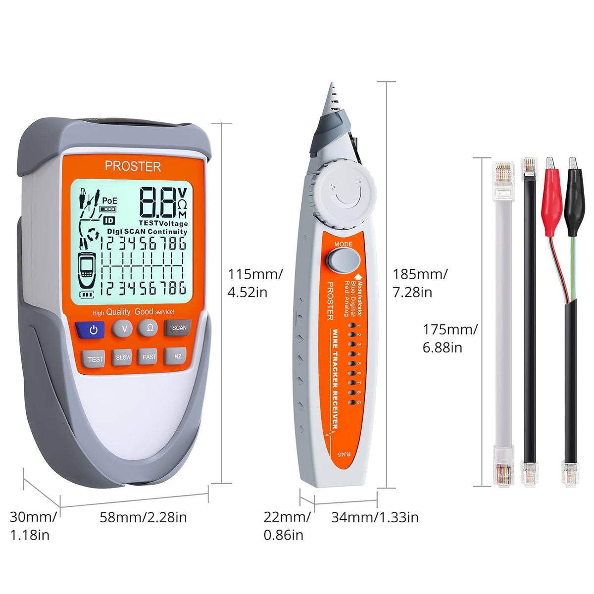LCD Network Cable Tester Y3971
