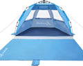 4 Person UPF 50+ Pop up Beach Tent with Extended Floor, Pack of 2 K6256