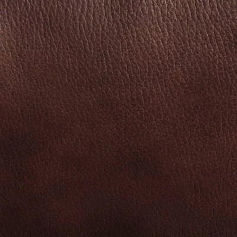 Walnut Leather Ottoman Q577278