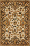 Ivory Dk Taupe 9'3 x 13' Rug U737