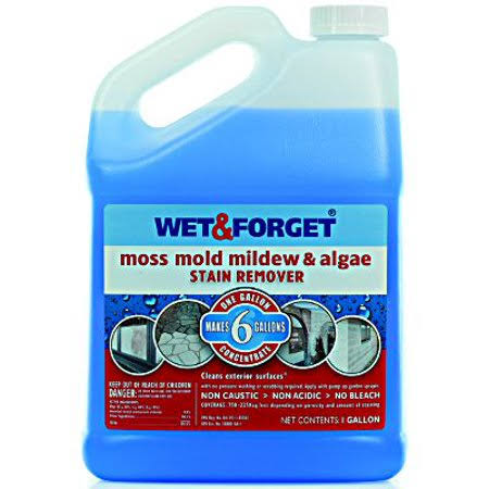 Moss Mold Mildew and Algae Stain Remover Concentrate 1 Gallon (Case of 4) K3103