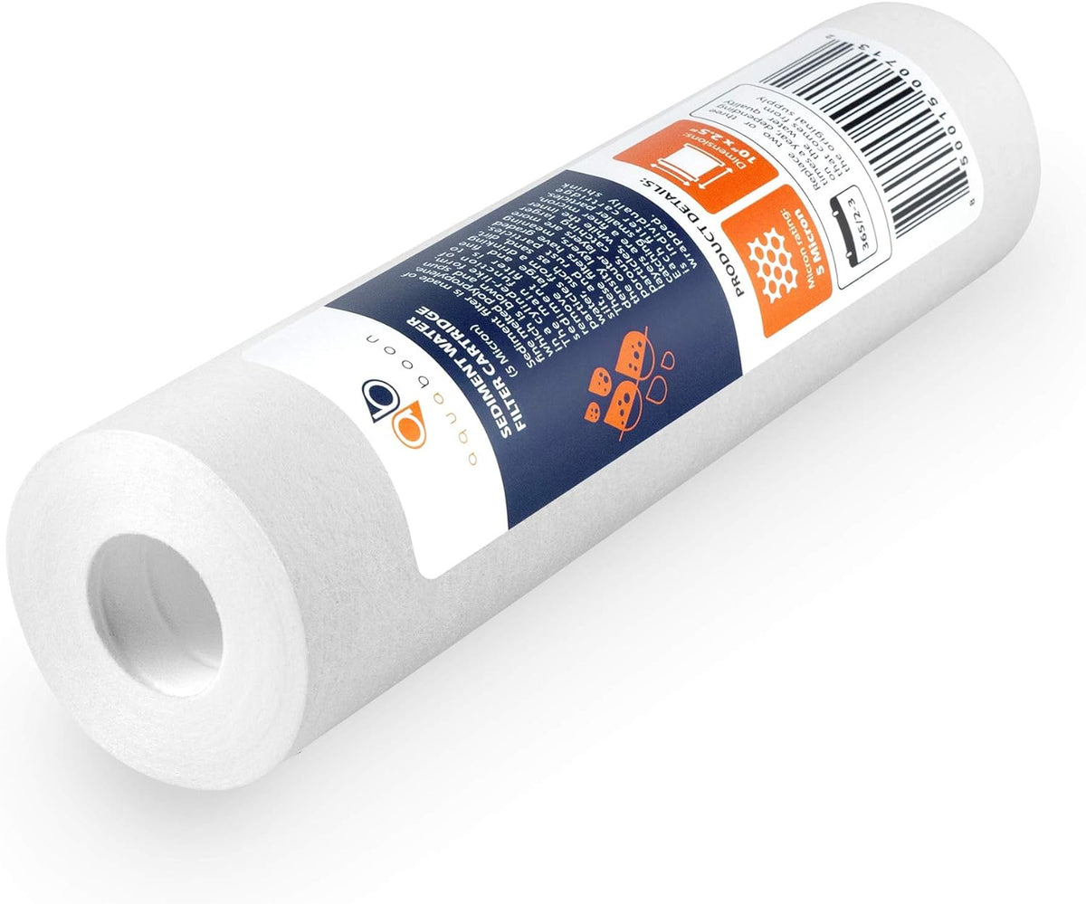 Set of 20 5 Micron 10 inch Water Filter Cartridges X95036