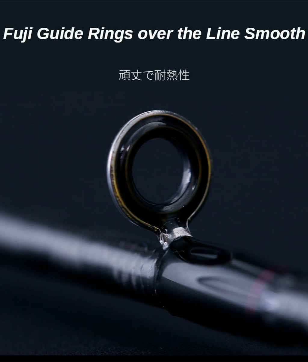 Spin Casting Lure Rod Sea Fishing Rod with Bait Casting Reel W336