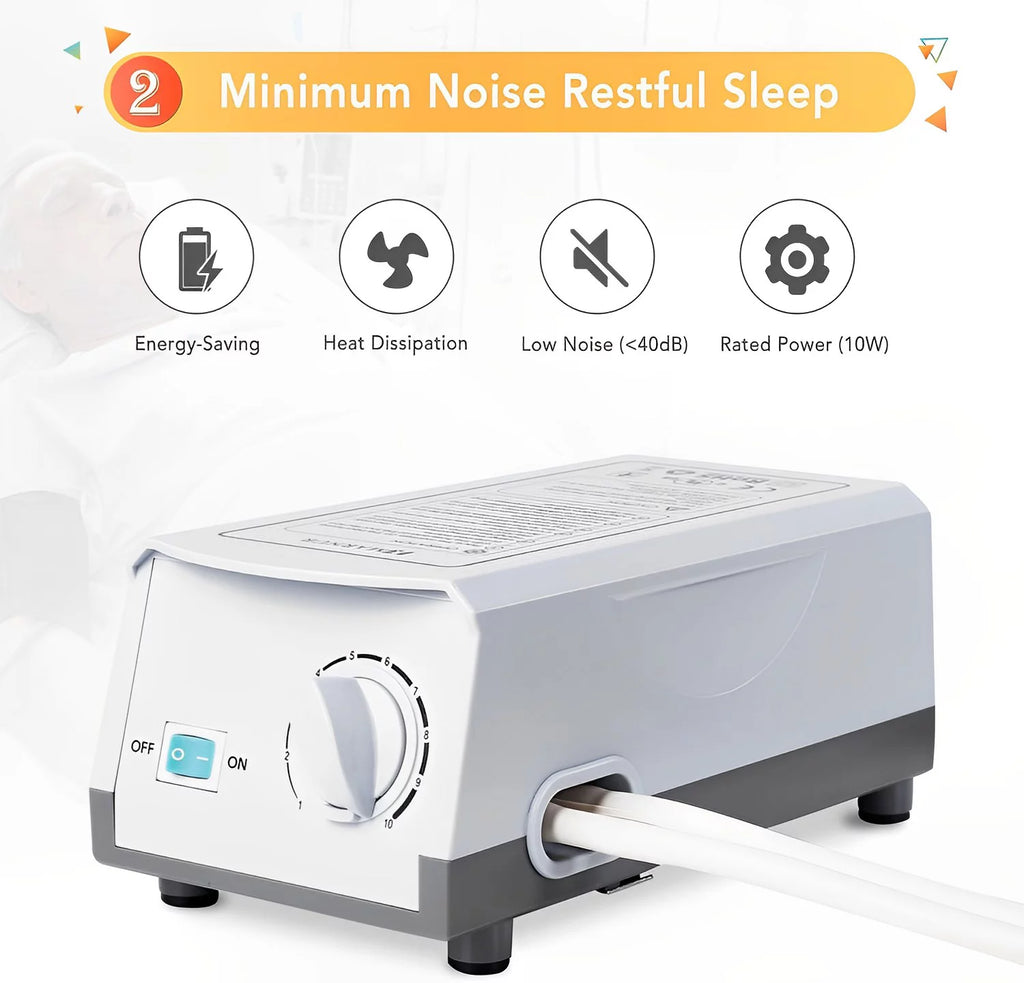 Air Pressure Mattress Pad and Pump O429