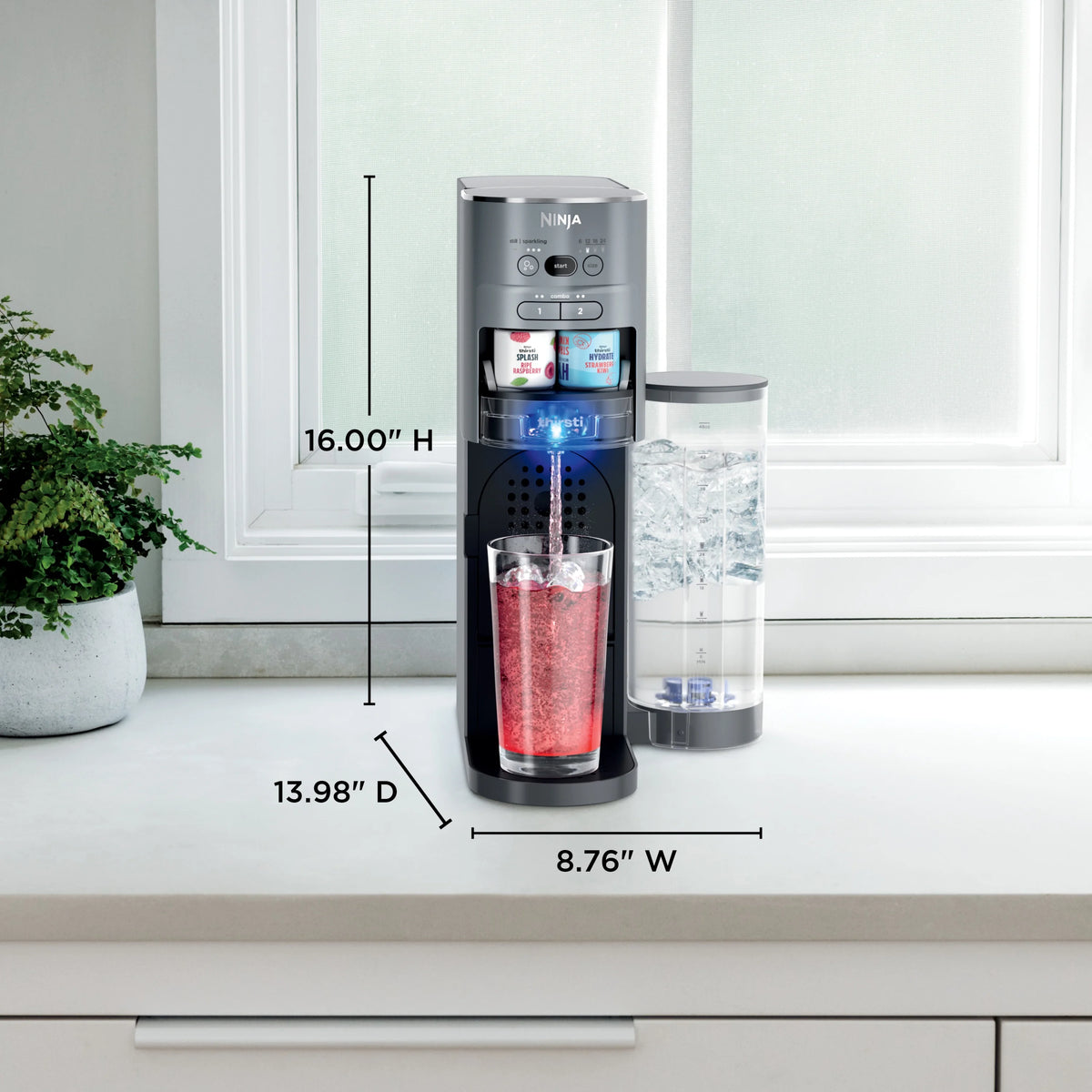 Gray Drink System with CO2 Canister and 48oz Reservoir X512167