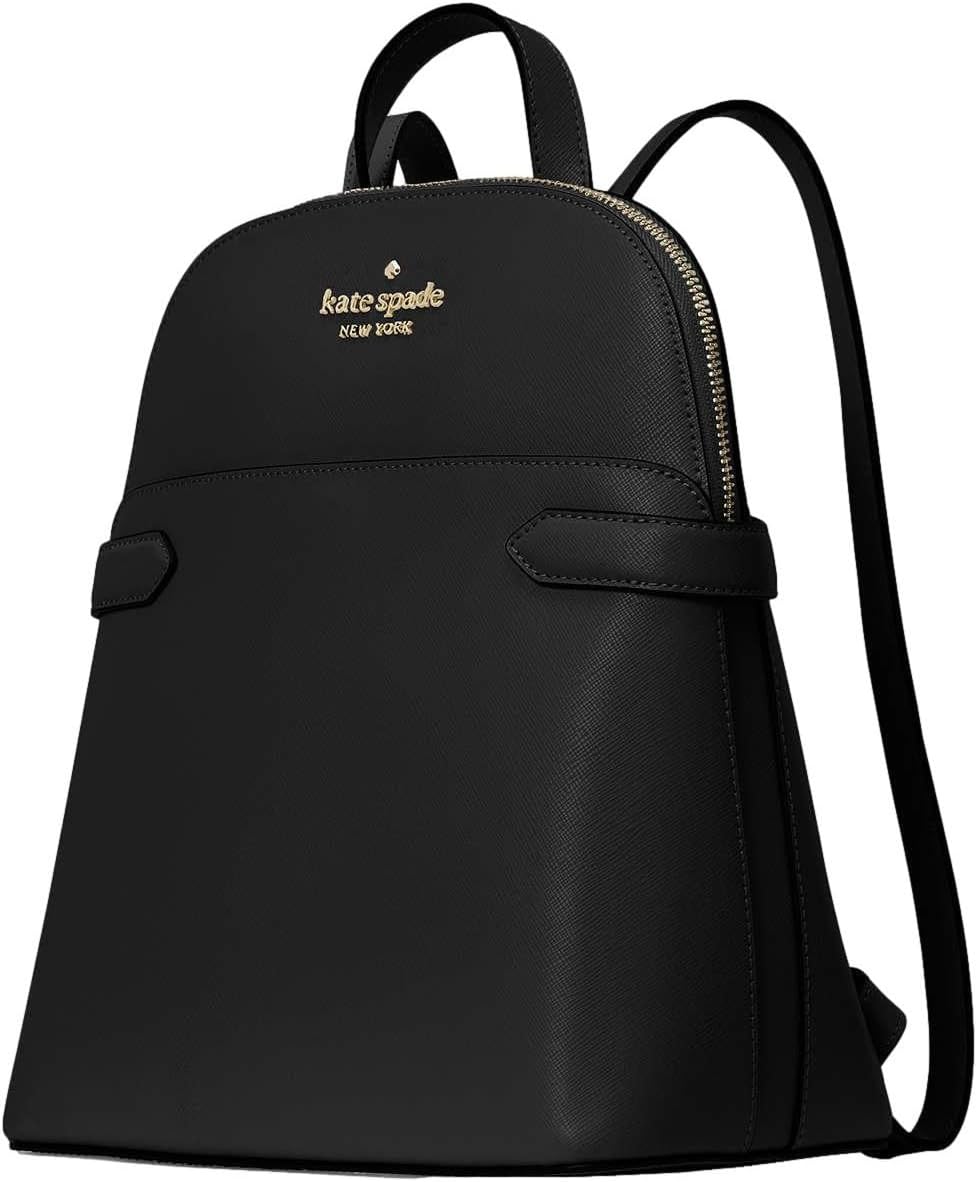 Black Saffiano Leather Medium Backpack B478660