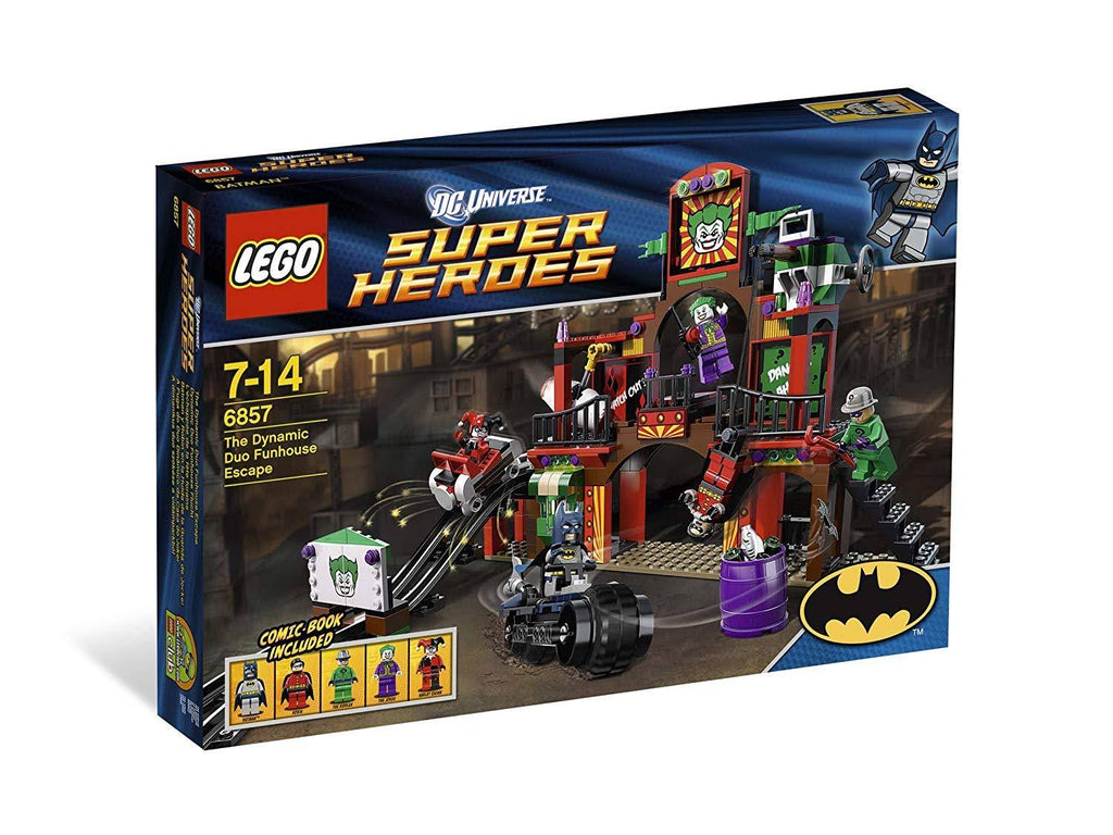 LEGO DC Comics Super Heroes 6857 - The Dynamic Duo Funhouse Escape I12721