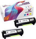 Black Toner Cartridge 2 Packs W868