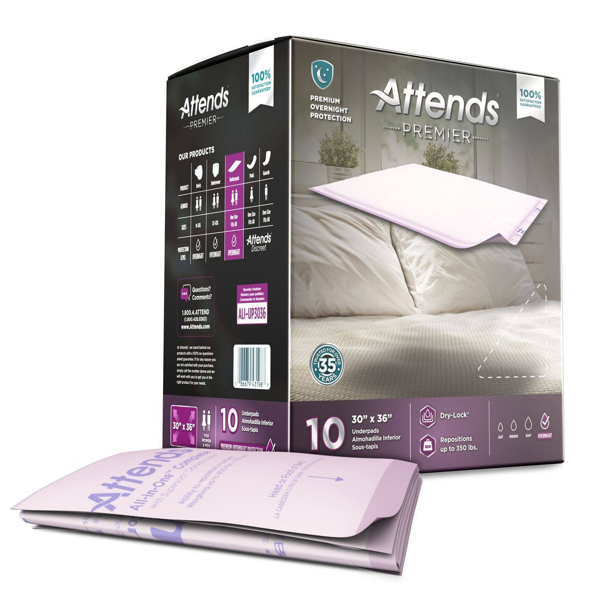 Low Air Loss Positioning Underpad 30 x 36 O86009