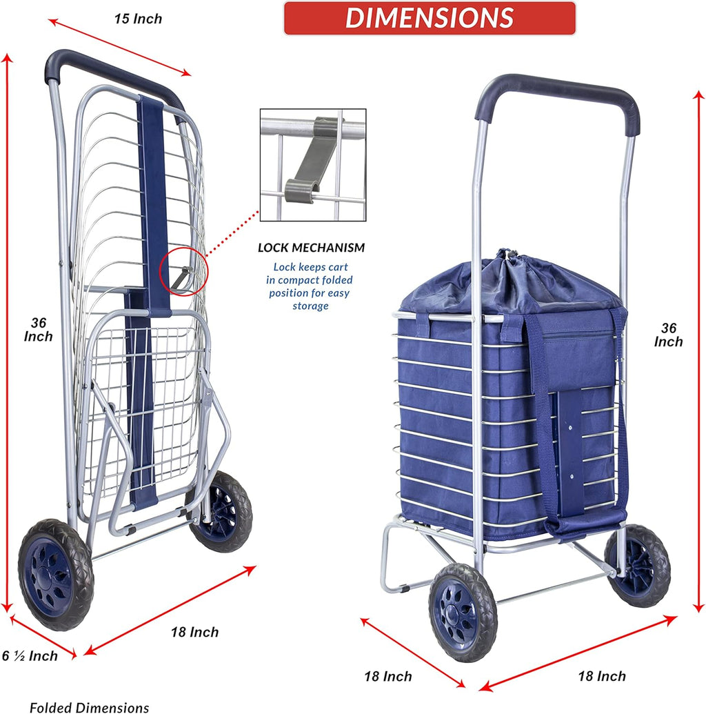 Navy Collapsible Utility Trolley M621