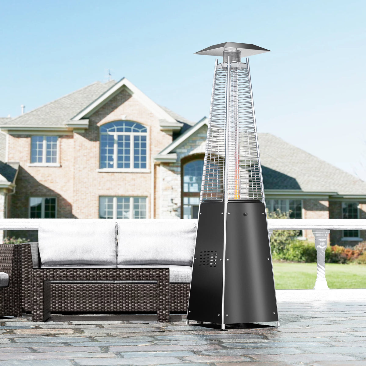 46,000 BTU Pyramid Propane Patio Heater Z3027